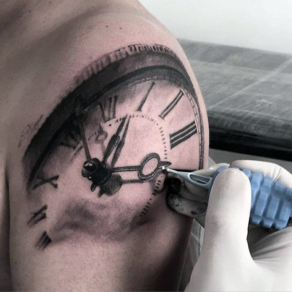 600x600 Drawn Watch Roman Numerals Drawing