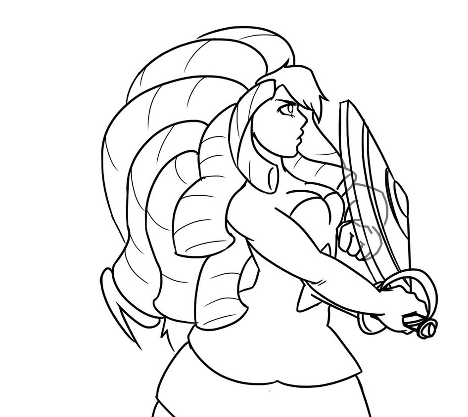 946x844 Rose Quartz (Seperate Line Art) By Pwihatah