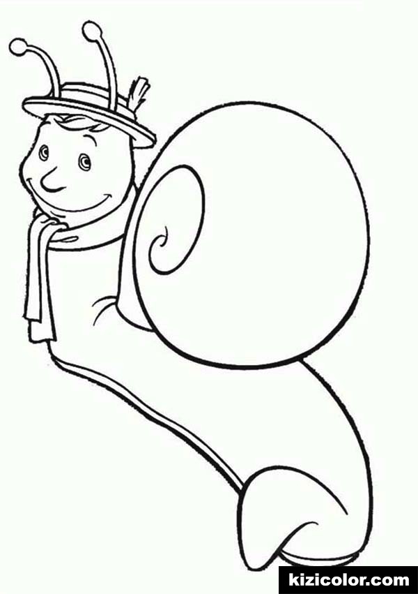 600x851 Brian The Snail From The Magic Roundabout Coloring Pages