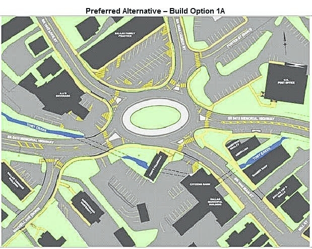619x495 Residents Express Ire For Planned Dallas Roundabout Project Via
