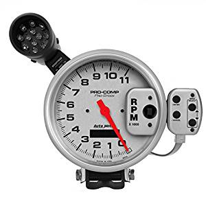 300x300 Auto Meter 6834 Pro Stock Silver Tachometer Automotive