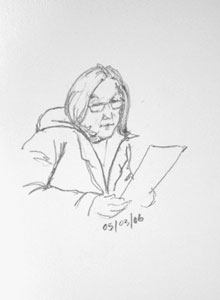 220x300 Cafe Sketches 5th March 2006