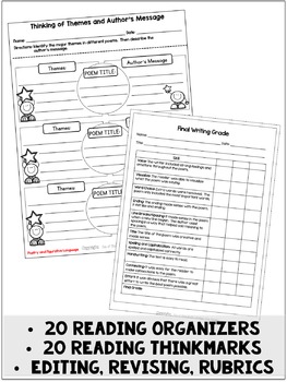 263x350 Poetry Amp Figurative Language Unit Of Study Grade 2 Bundle By Jen