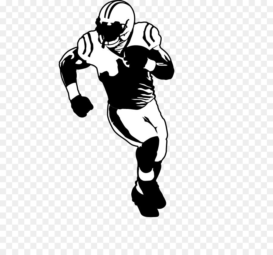900x840 American Football Football Player Drawing