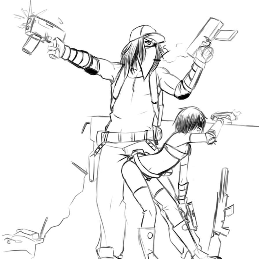 894x894 Gold Rush Sketch By Stormraid