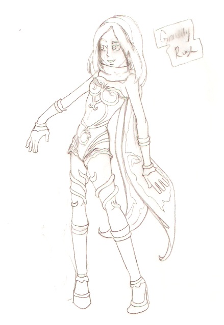 439x638 Kat From Gravity Rush By Tyronejames