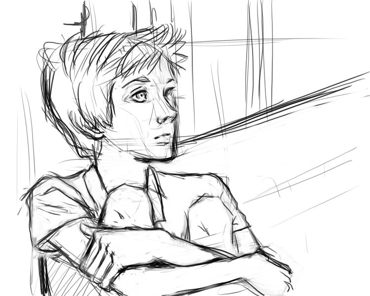 750x600 August Rush Sketch By Frostsgrip1994