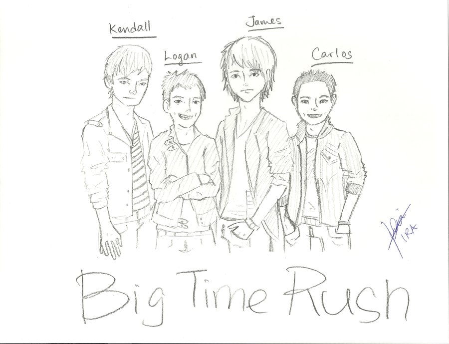 900x689 Big Time Rush By Scratchkitteh