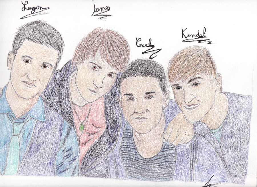900x654 Big Time Rush ! By Nounou Hatake