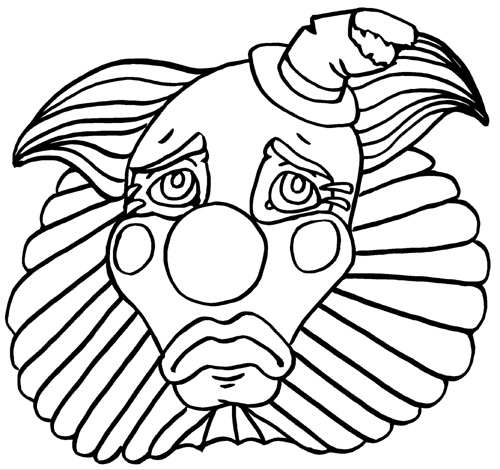 500x470 Sad Clown By Avivashywolf