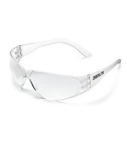 250x300 Clear Safety Glasses, Polycarbonate, Impact Resistant Lenses