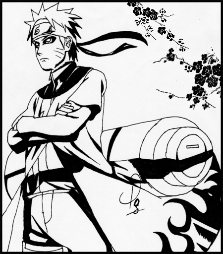 450x512 Sage Naruto By Elementseven7