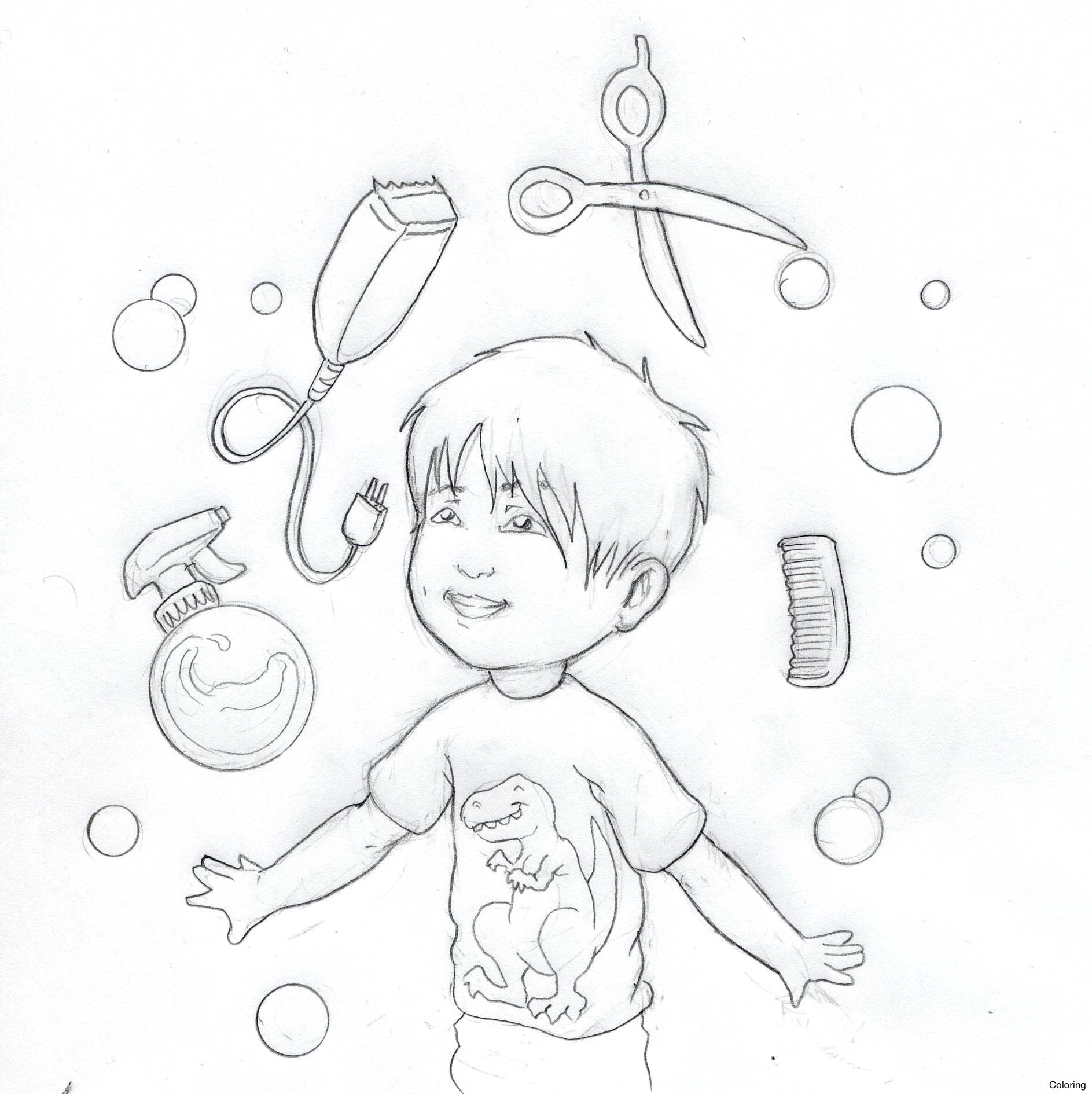 1887x1890 Hair Salon Coloring Pages Archives