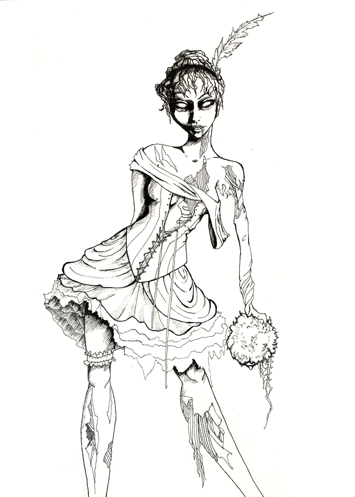 717x1004 Saloon Zombie By Et3rnalcynic