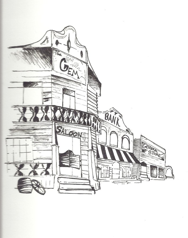 795x1004 Western Saloon By Thejolleyrogers