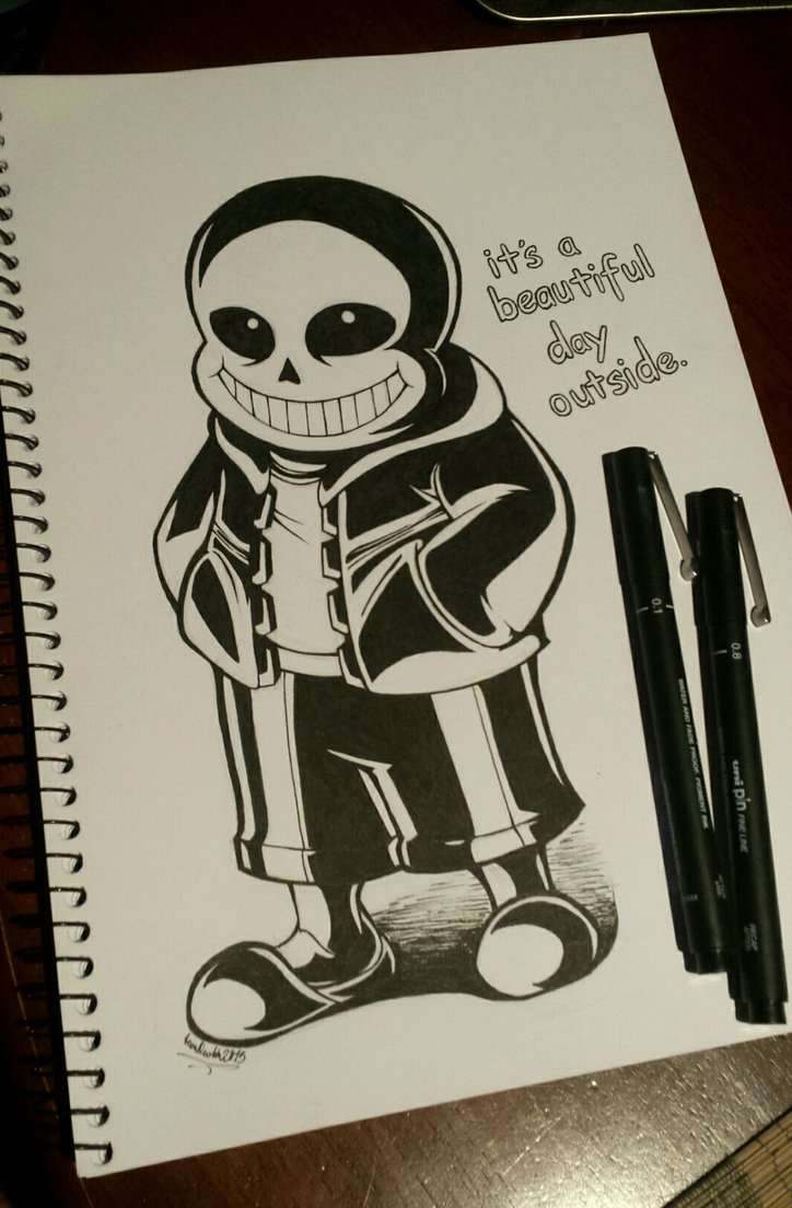 724x1104 Sans The Skeleton By Maskedgolem