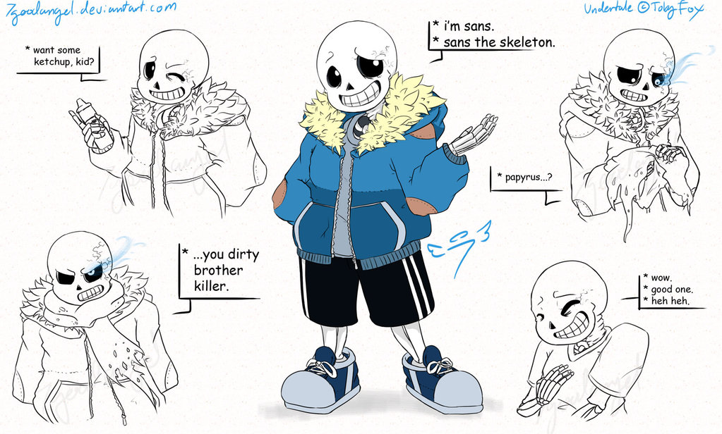 1023x616 Sans The Skeleton By 7goodangel