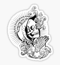 210x230 Santa Muerte Drawing Stickers Redbubble