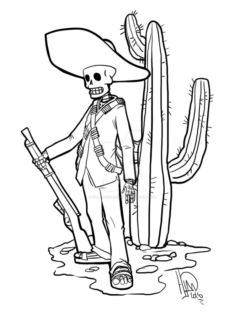 781x1023 La Santa Muerte By Pollitoconpapas01