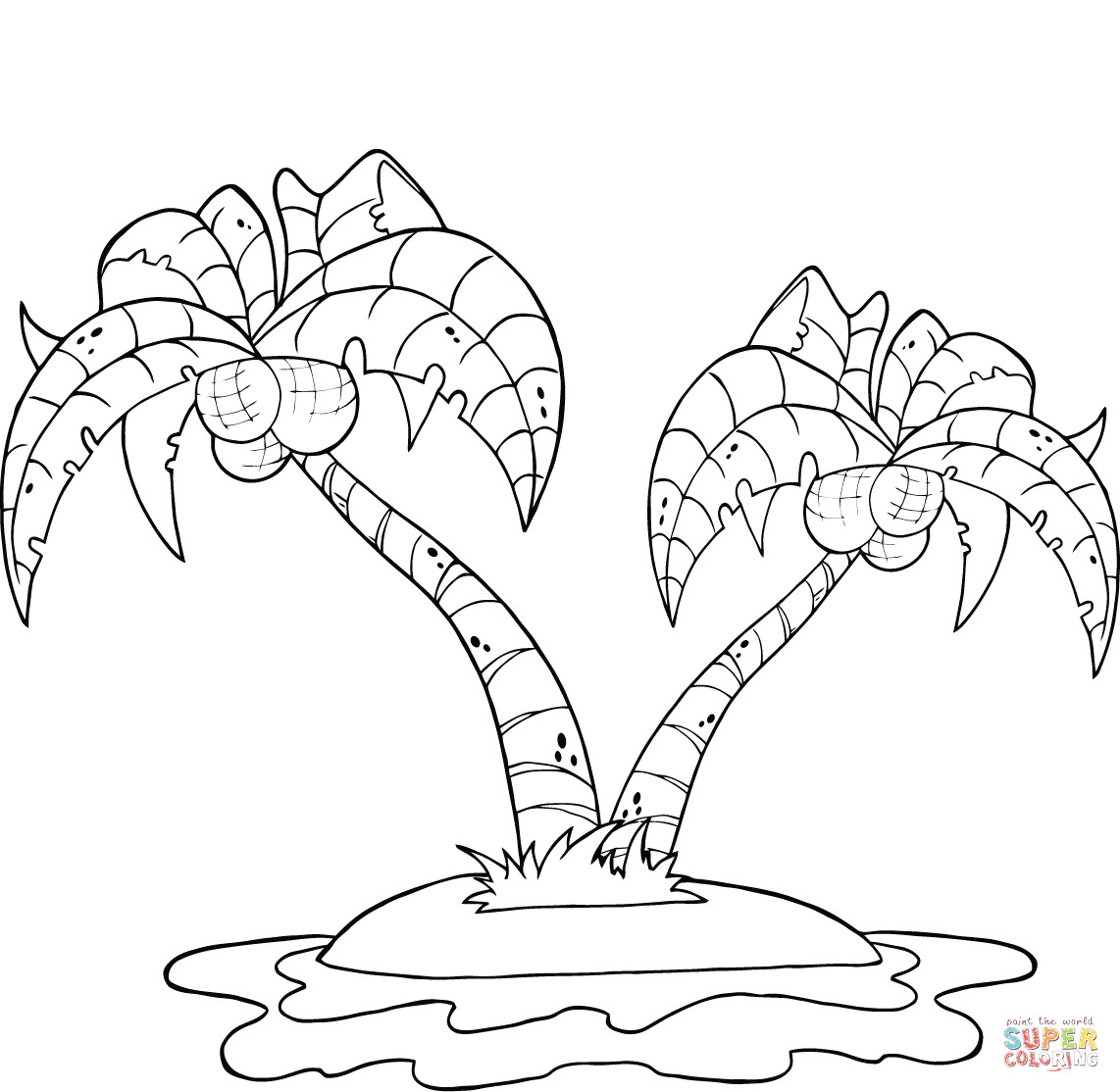 1142x1114 Ides Dimages De Coconut Tree Drawing Png