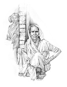 231x300 Sari Drawings Fine Art America