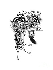 227x300 Woman And Nature Drawings