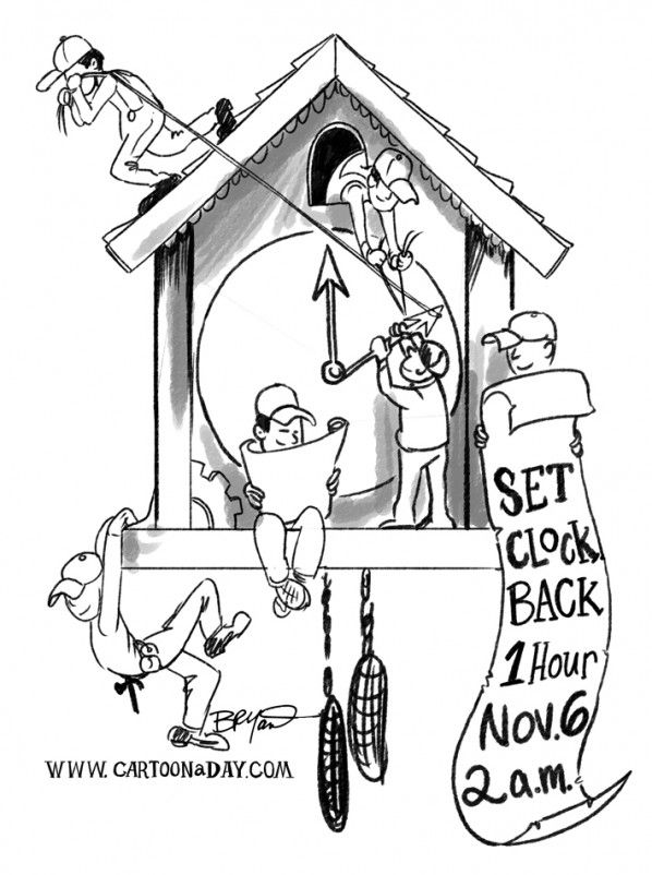 598x802 Free Daylight Savings Time Cartoons