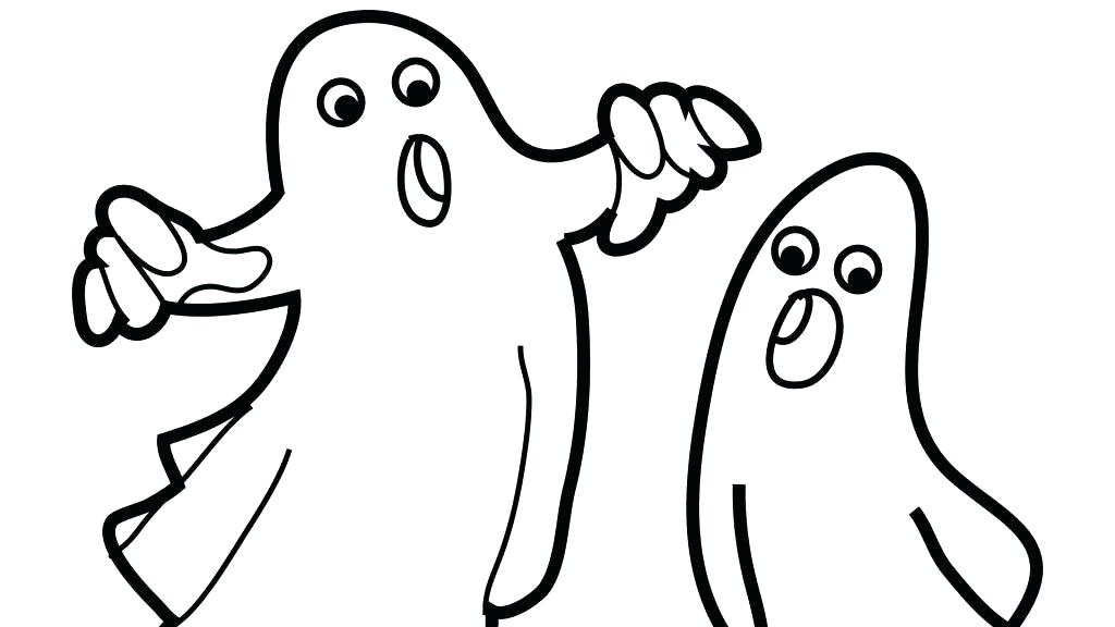 1024x576 Scary Ghost Coloring Pages Printable Haunted House Full Of