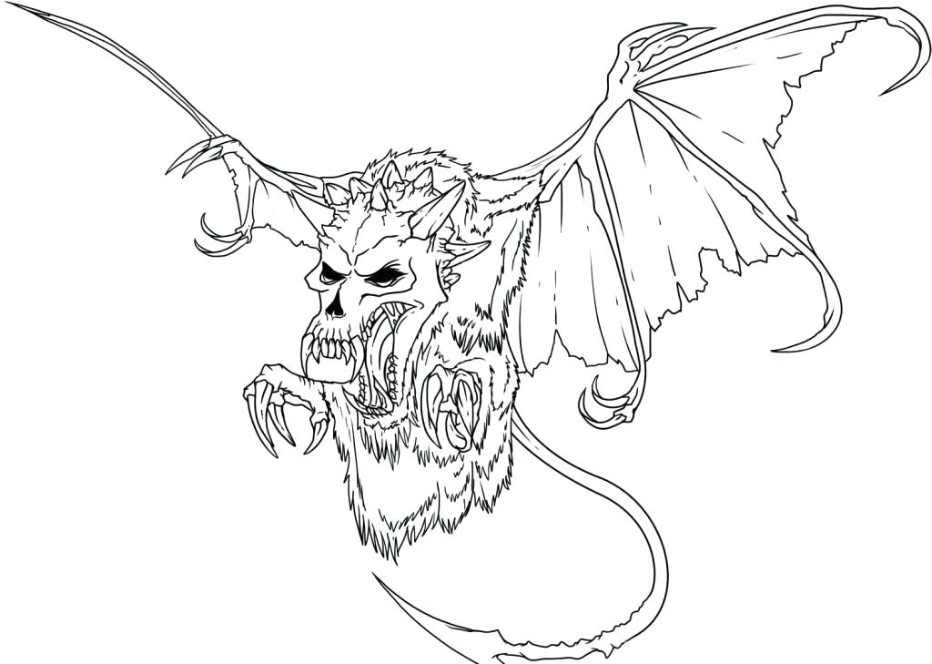 1024x729 Creepy Coloring Pages Astounding Creepy Coloring Pages Best