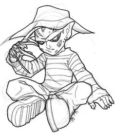 236x277 Horror Coloring Pages