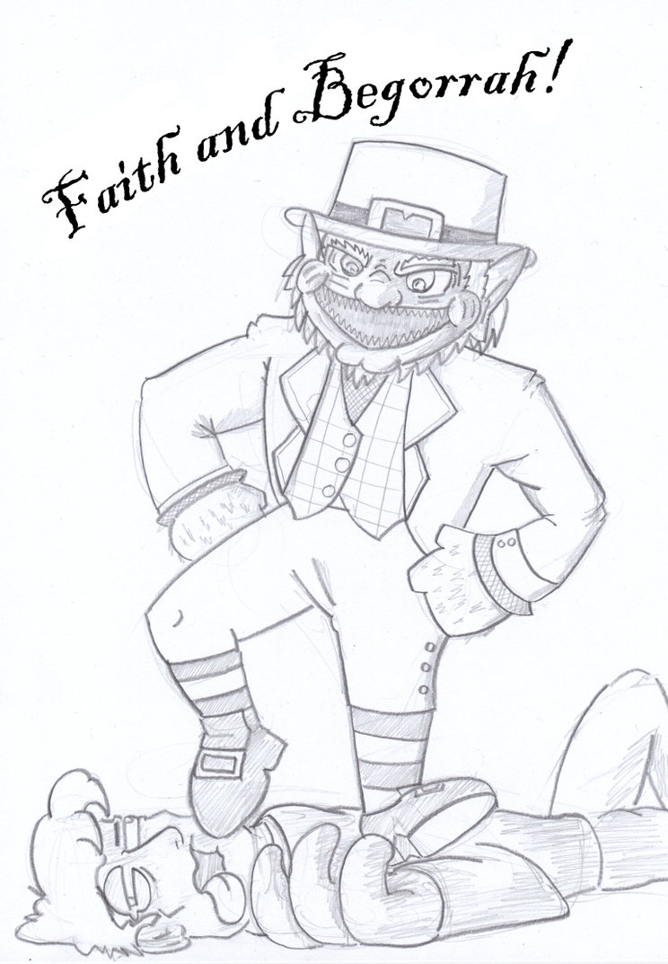 744x1073 Leprechaun Dsc 12.10.10 By Super Josh
