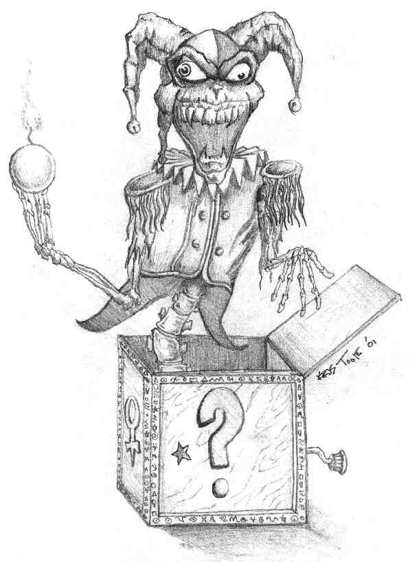 600x818 The 41 Best Tattoo Drawings Evil Jack In The Box Images