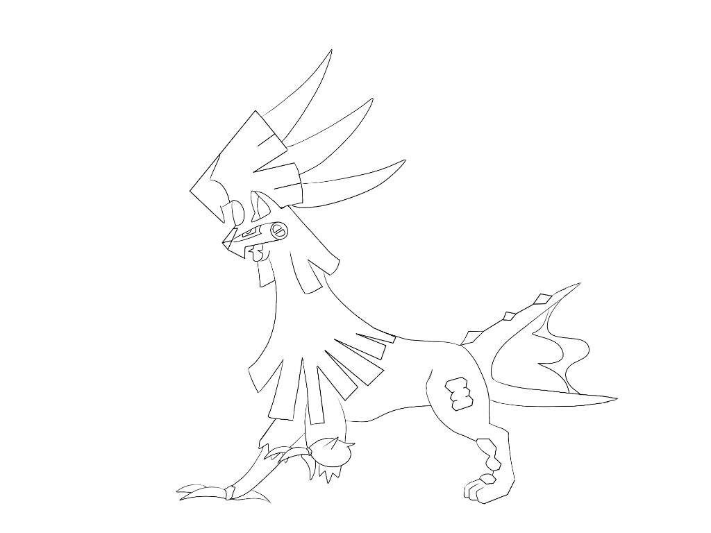 1024x768 Silvally (Arcues Color Scheme) Drawing Amino