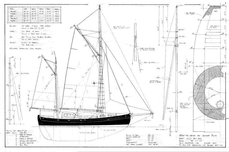 800x532 Gartside Boats 12.2 Metre Schooner Design