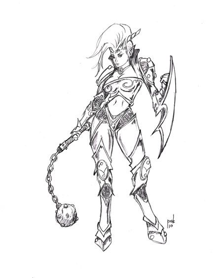 450x563 Patrick Keith The Sculpting Process