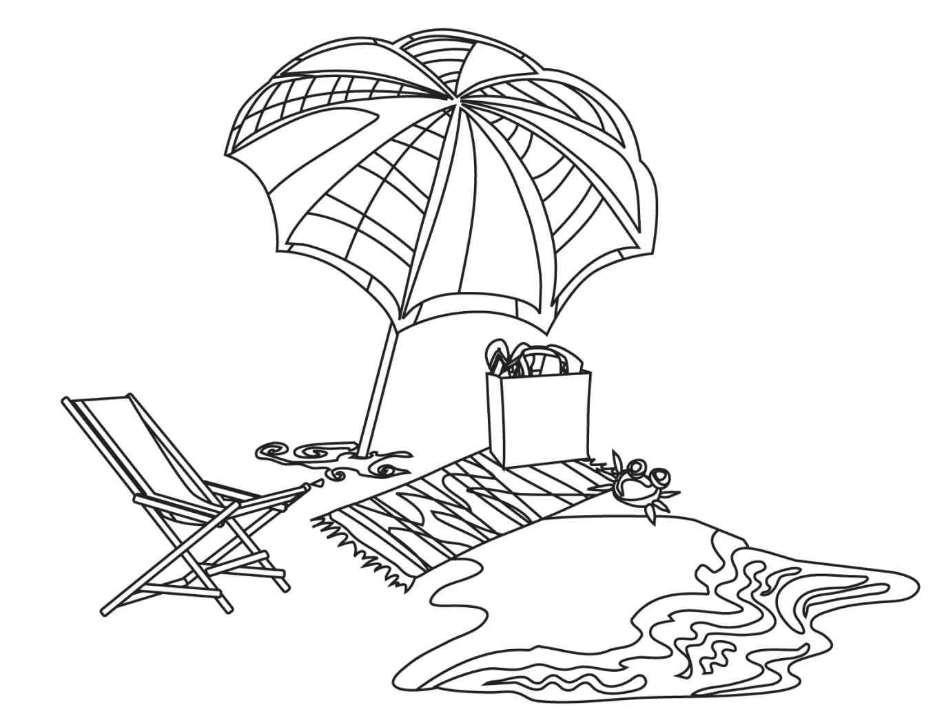 1370x1043 Introducing Seaside Coloring Pages Free Printable Pictures