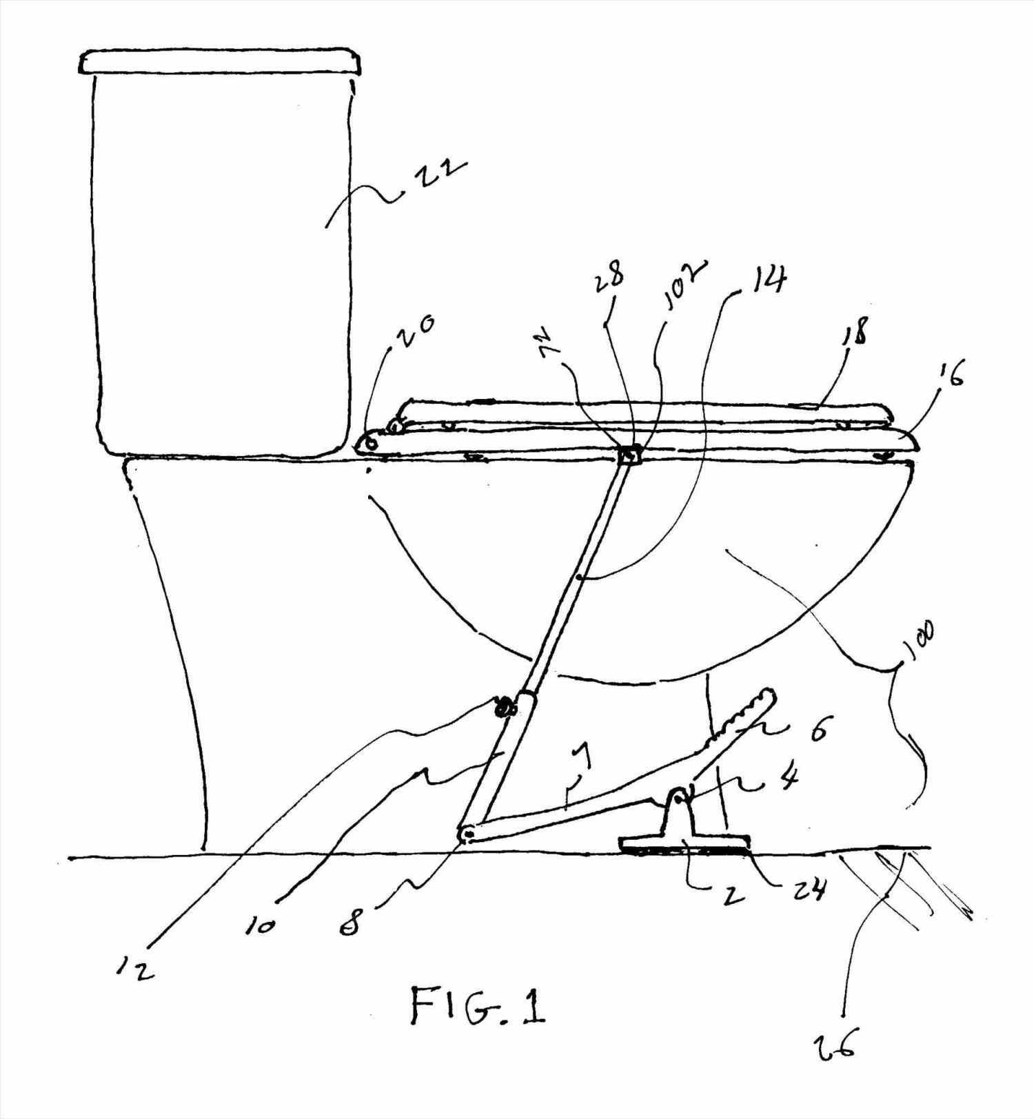 1500x1624 The Images Collection Of Patents Patent Toilet Seat Drawing Usd