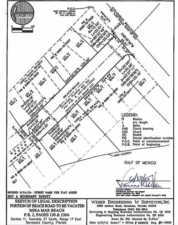 570x720 County Abandonment Of 360 Foot Segment Of North Beach Road Sought
