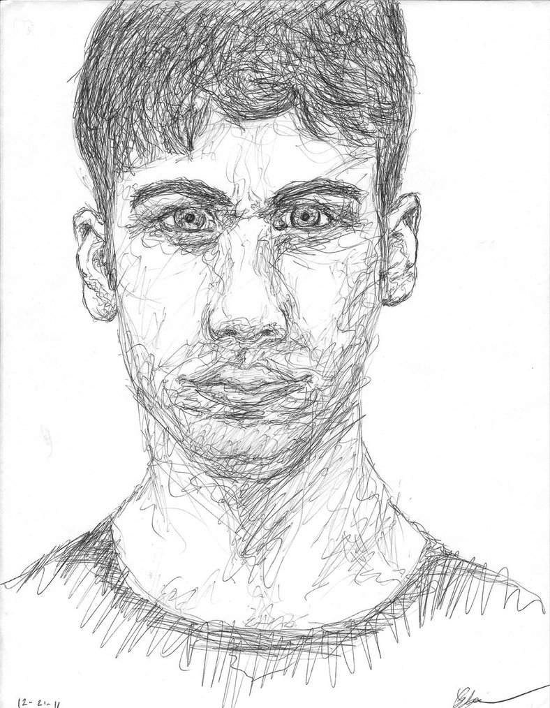 788x1014 Self Portrait Pen By Notshurly