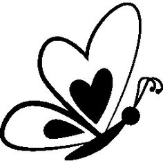 236x236 Butterfly On The Flower Outline Coloring Super Art