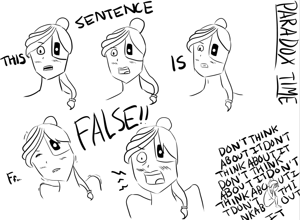 999x733 This Sentence Is False By Misguidedlavender