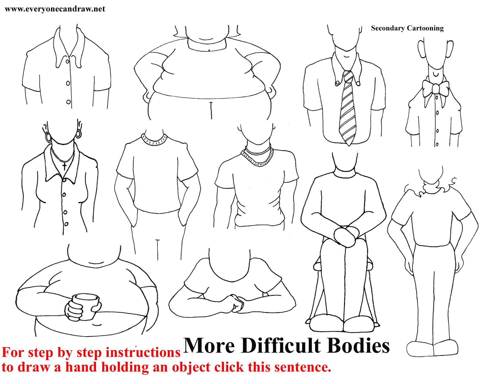 1650x1275 Drawing Cartoon Bodies