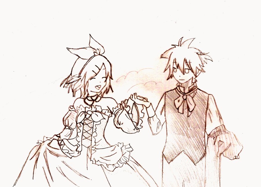 900x643 Servant Of Evil, Rin And Len By Cheshire24