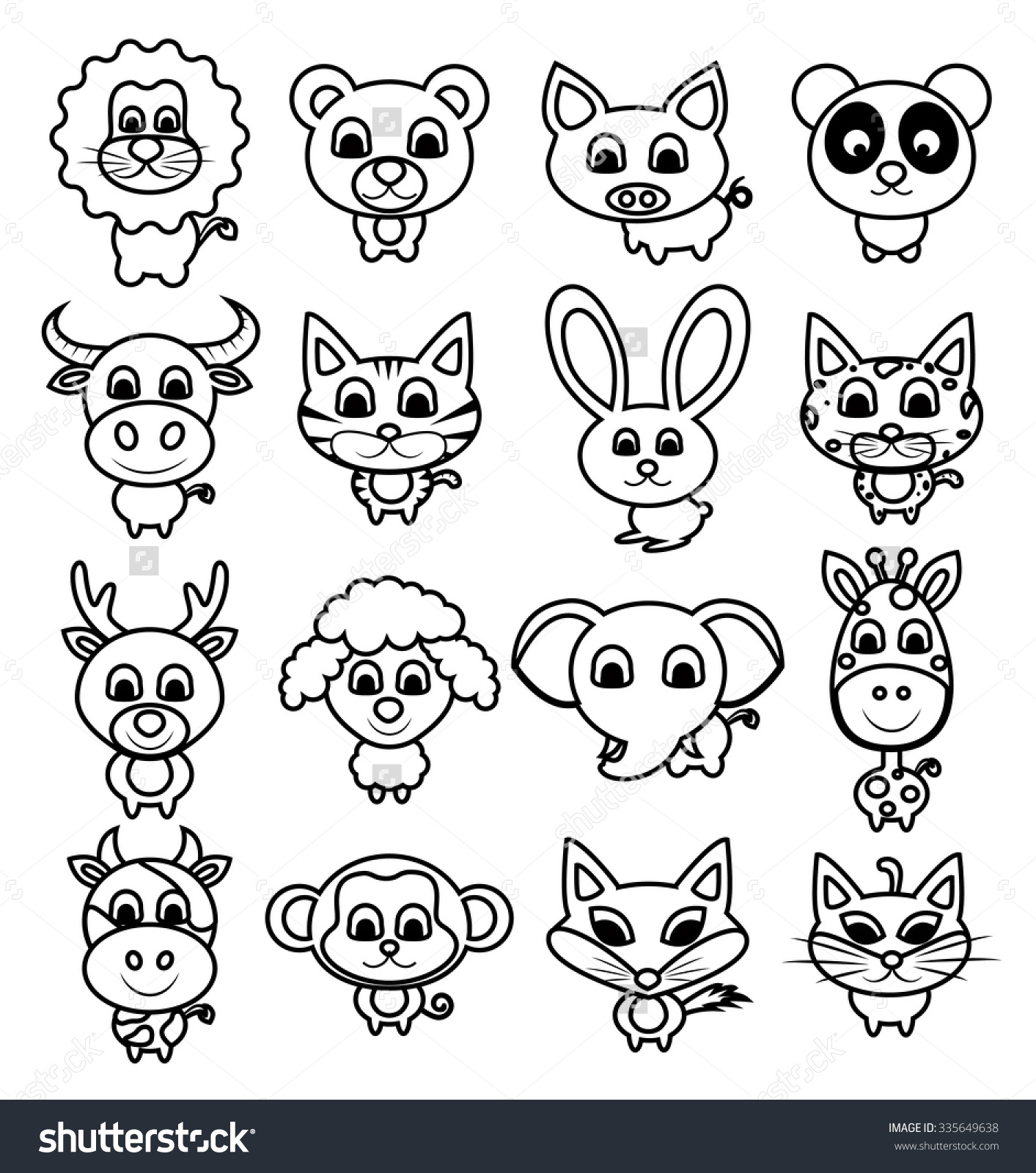 1413x1600 Cute Animal Drawing Ideas Baby Animal Drawings And Cartoons Cute