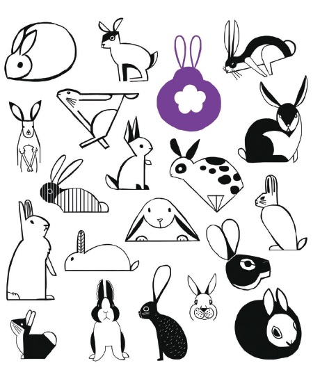 460x532 20 Ways To Draw A Rabbit Quarto Knows Blog