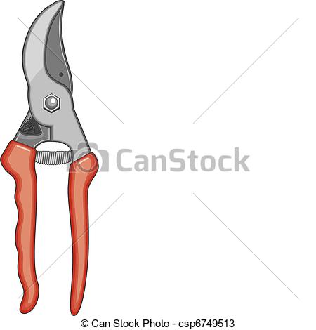 450x470 Illustration Of Gardeners Landscapers Pruning Shears