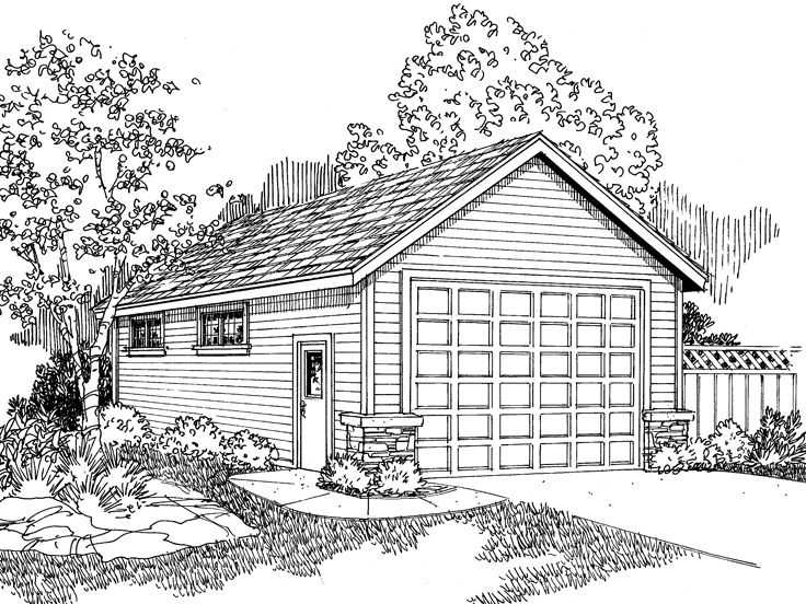 736x552 Rv Garage Plans Rv Garage Plan Design