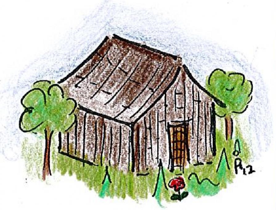 895x680 Shed. My Country. Drawings. Pictures. Drawings Ideas For Kids