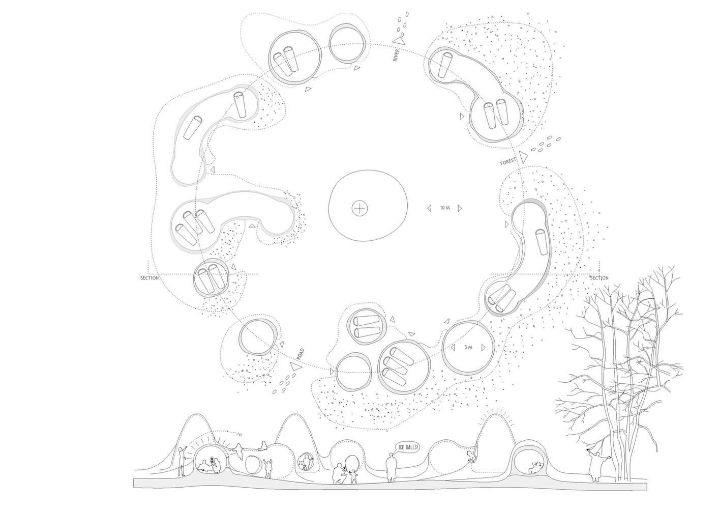 1414x1000 Gallery Of The Best Architecture Drawings Of 2017