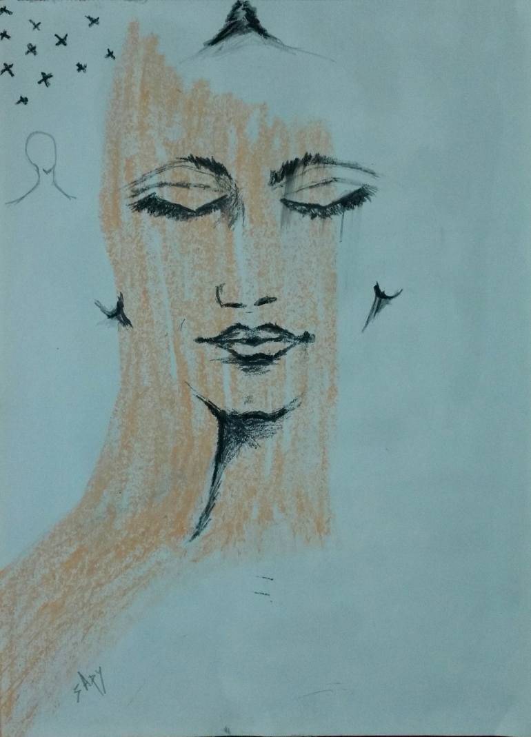 770x1069 Saatchi Art The Shift Drawing By Apurva Subiah